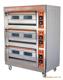 食品烘焙设备-QL-6 三层六盆盘燃气烘炉局炉烤箱烤炉Gas oven-食品烘焙.